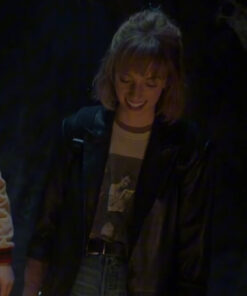 Robin Buckley Leather Coat