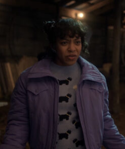 Erica Sinclair Purple Jacket
