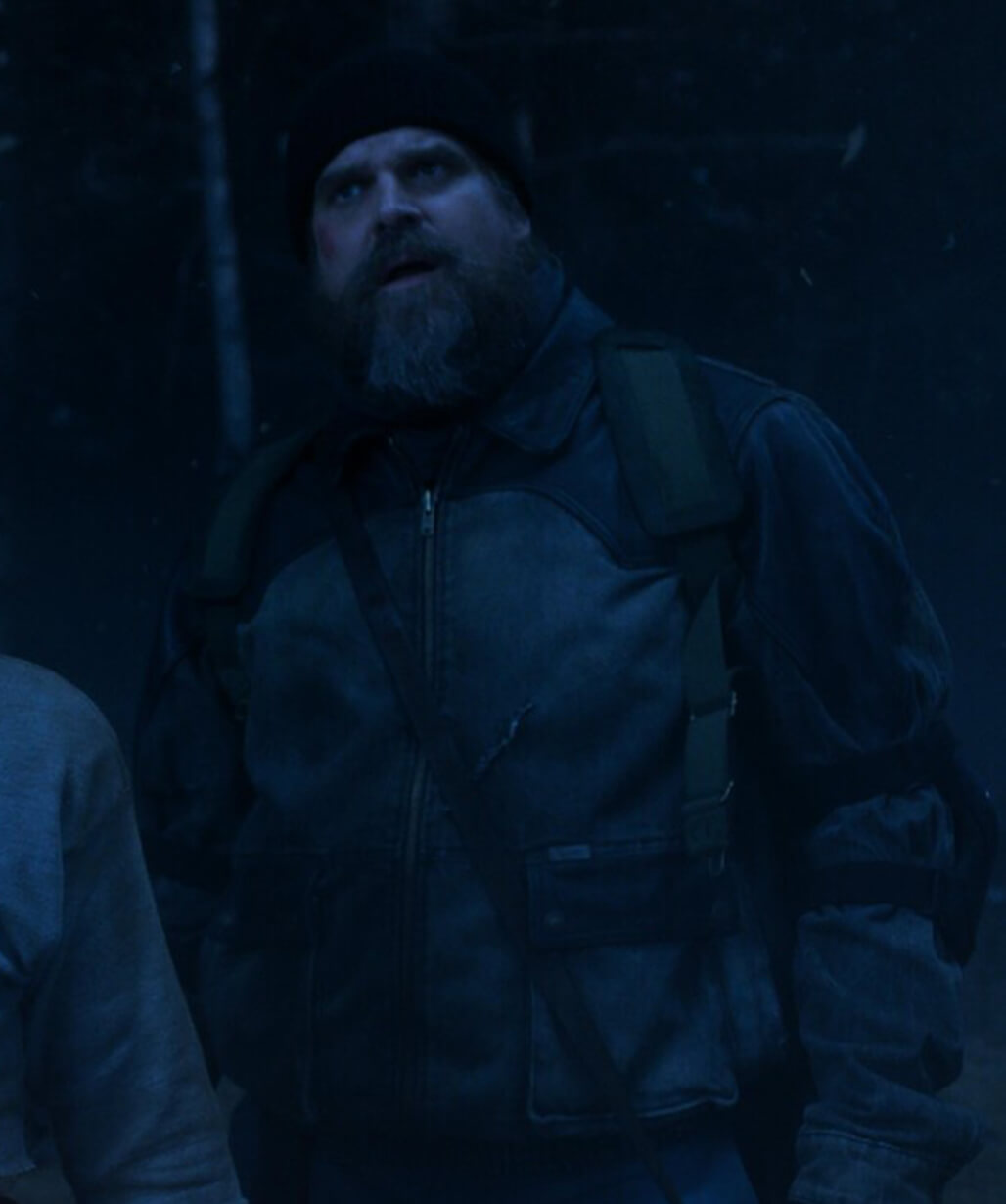 Jim Hopper Black Jacket