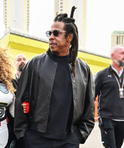 Jay-Z Black Leather Jacket