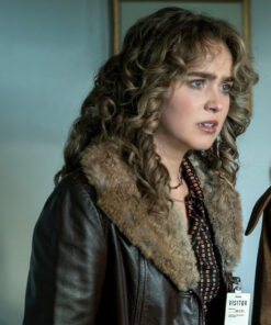 Haley Lu Richardson Shearling Jacket