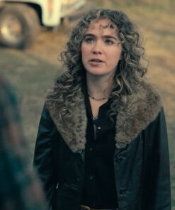 Haley Lu Richardson Shearling Jacket