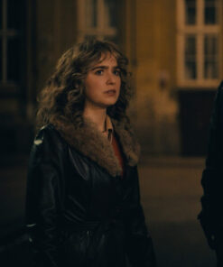 Haley Lu Richardson Shearling Jacket