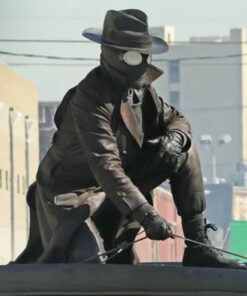 Nicolas Cage Leather Coat