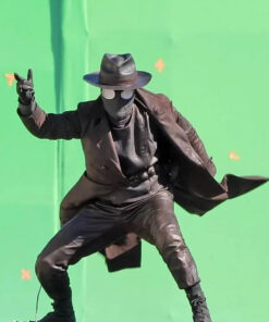 Nicolas Cage Leather Coat