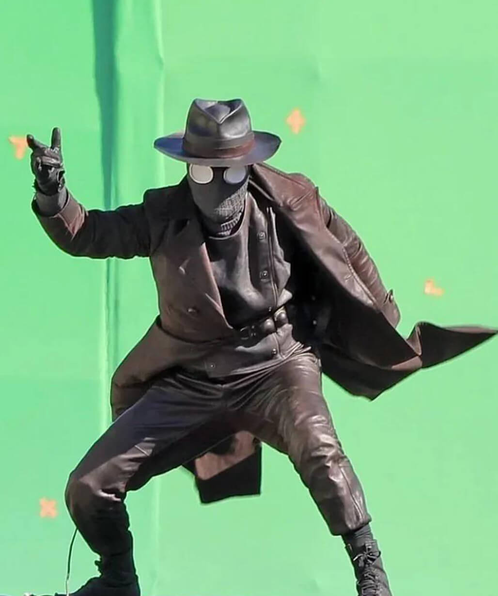 Nicolas Cage Leather Coat