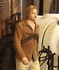 Cliff Booth Suede Jacket