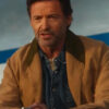 Hugh Jackman Brown Coat