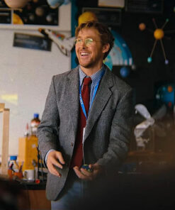 Ryan Gosling Grey Blazer