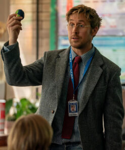 Ryan Gosling Grey Blazer