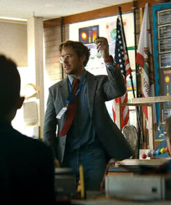 Ryan Gosling Grey Blazer