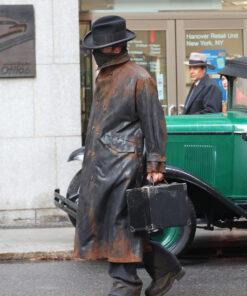 Christian Bale Leather Coat