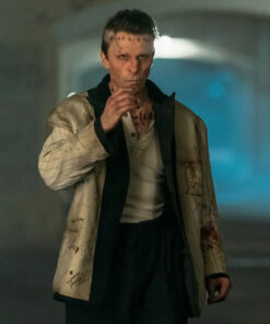 Christian Bale White Blazer