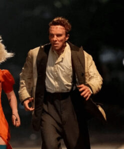 Christian Bale White Blazer