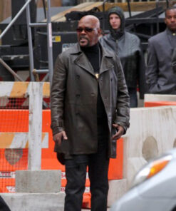 Samuel L. Jackson Leather Coat