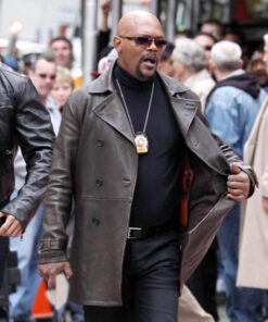 Samuel L. Jackson Leather Coat