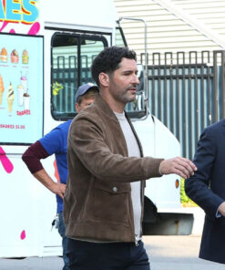 Tom Ellis Suede Jacket