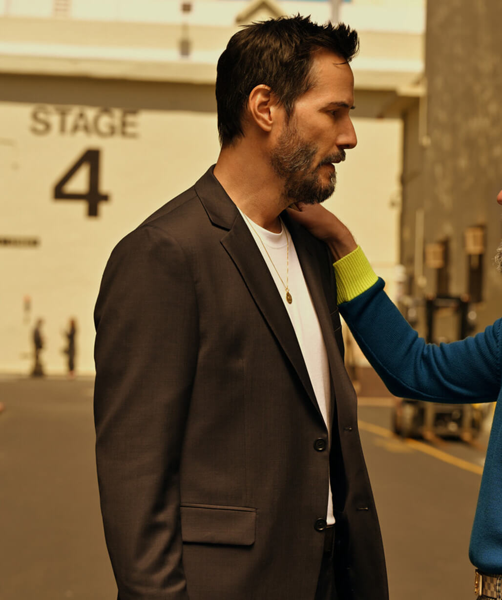 Keanu Reeves Black Blazer