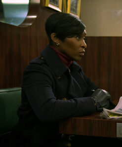 Cynthia Erivo Black Coat