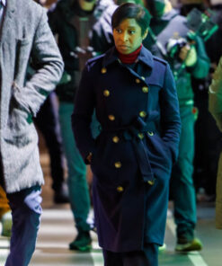 Cynthia Erivo Black Coat
