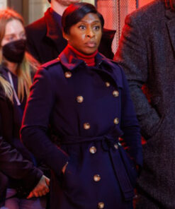 Cynthia Erivo Black Coat
