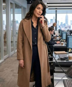 Necar Zadegan Brown Coat