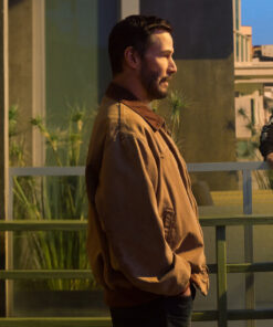 Keanu Reeves Brown Jacket