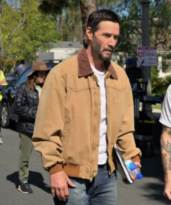 Keanu Reeves Brown Jacket