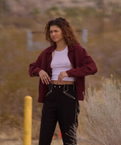 Zendaya Red Jacket