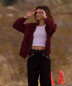 Zendaya Red Jacket