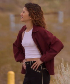 Zendaya Red Jacket