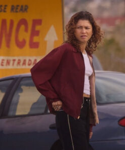Zendaya Red Jacket