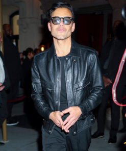 Rami Malek Leather Jacket