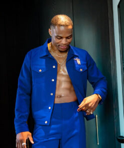 Russell Westbrook Blue Jacket