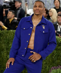 Russell Westbrook Blue Jacket