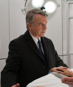 Sam Neill Black Coat