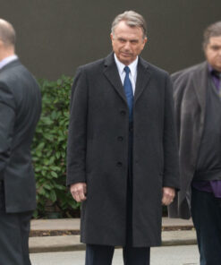 Sam Neill Black Coat