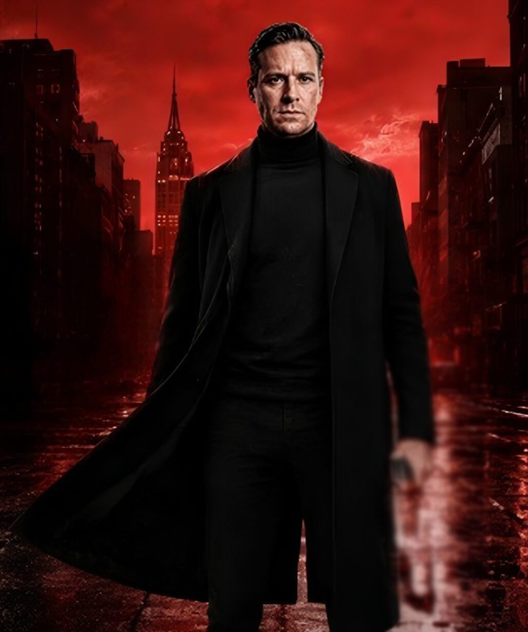 Armie Hammer Black Coat