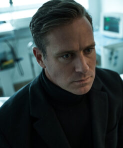 Armie Hammer Black Coat