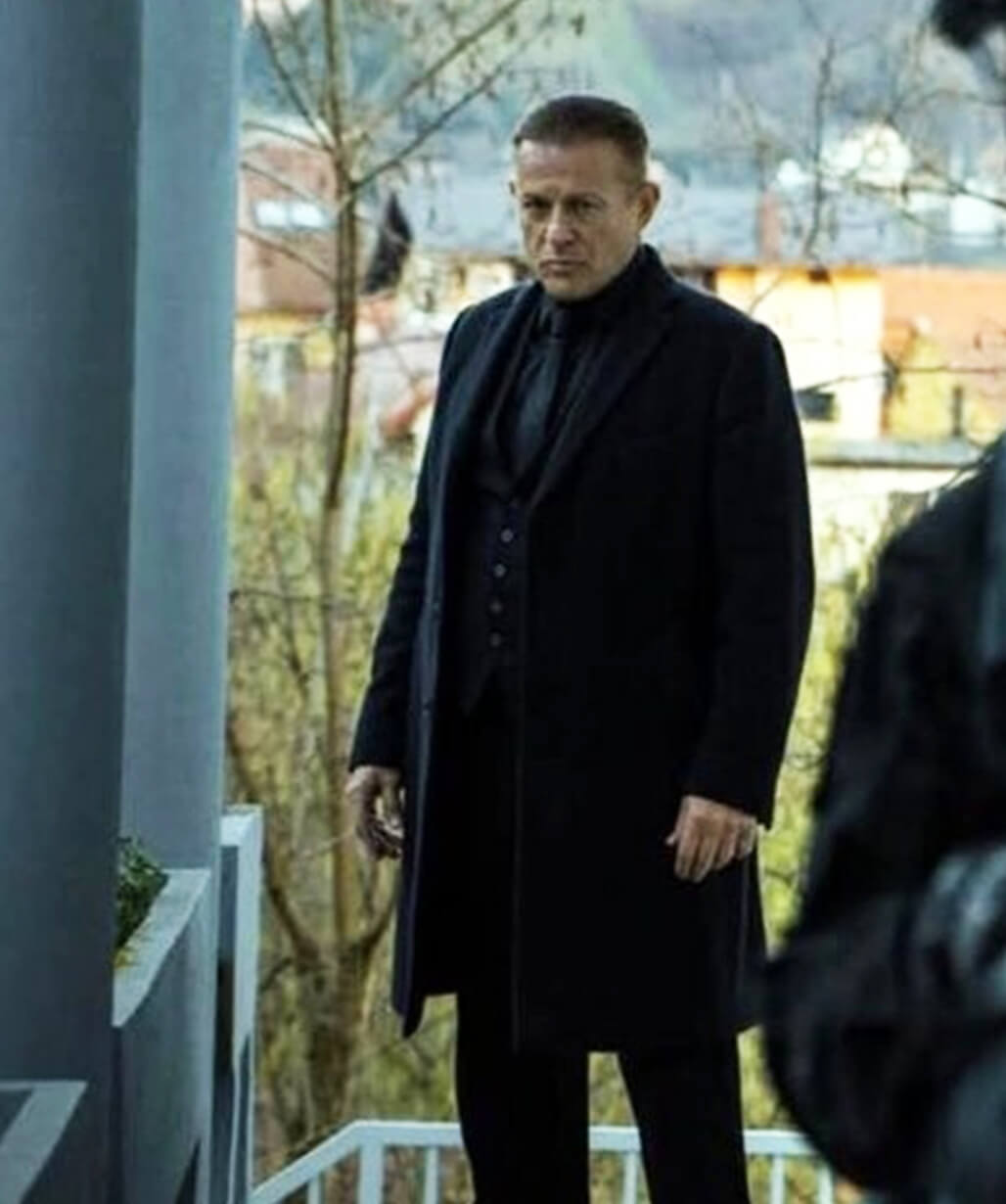 Costas Mandylor Blue Coat