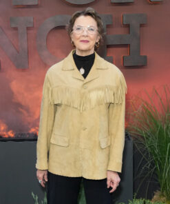 Annette Bening Fringe Jacket