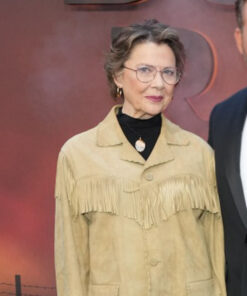 Annette Bening Fringe Jacket