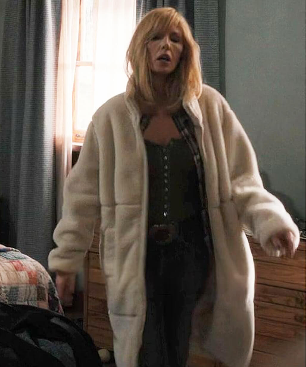 Beth Dutton Sherpa Coat