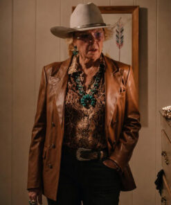 Beulah Jackson Brown Blazer
