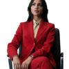 Eiza González Red Blazer