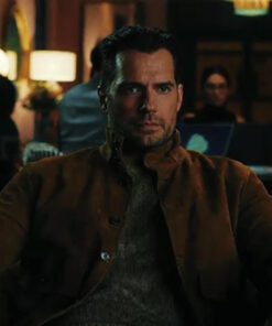 Henry Cavill Suede Jacket
