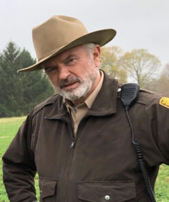Sam Neill Brown Jacket