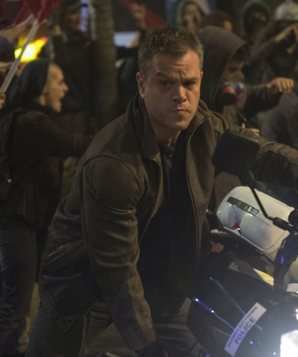 Matt Damon Leather Jacket