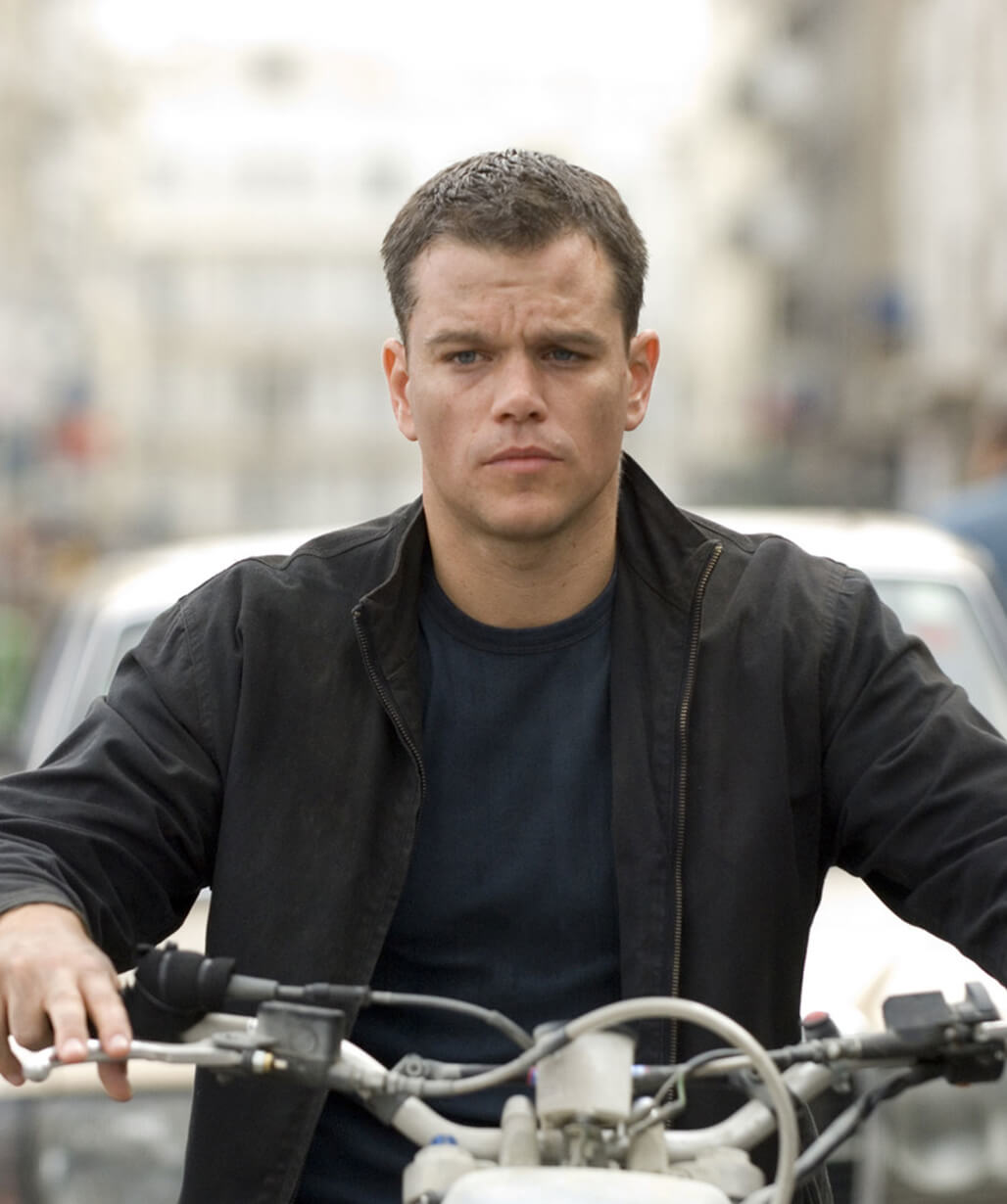 Matt Damon Black Jacket