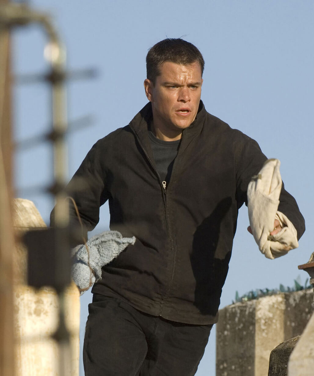 Matt Damon Black Jacket
